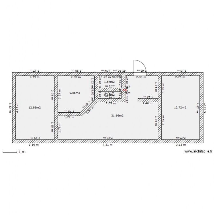 option2 v2. Plan de 0 pièce et 0 m2