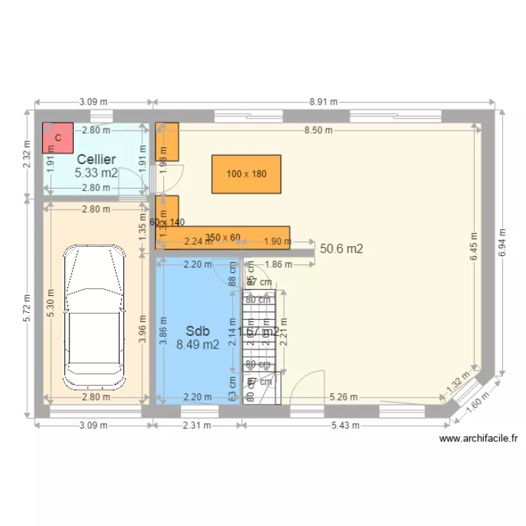 BOULANGER DAMMAN RDC. Plan de BOULANGER DAMMAN RDC. Plan de