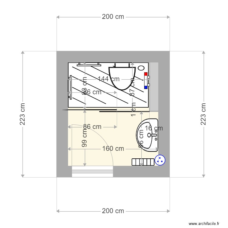 Chambost opheor projet. Plan de 0 pièce et 0 m2