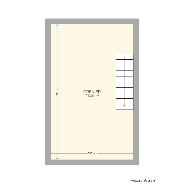 GRENIER ELISE. Plan de 0 pièce et 0 m2