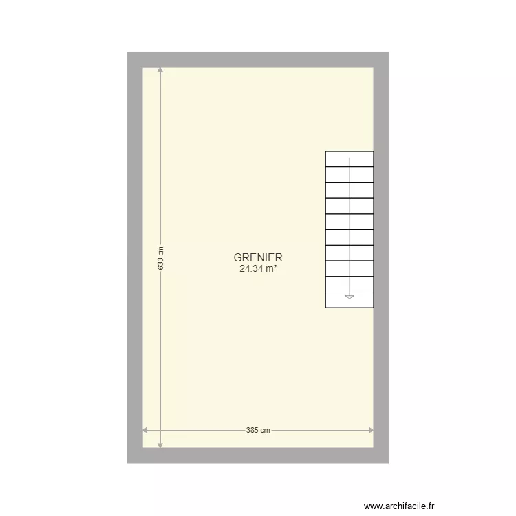 GRENIER ELISE. Plan de 