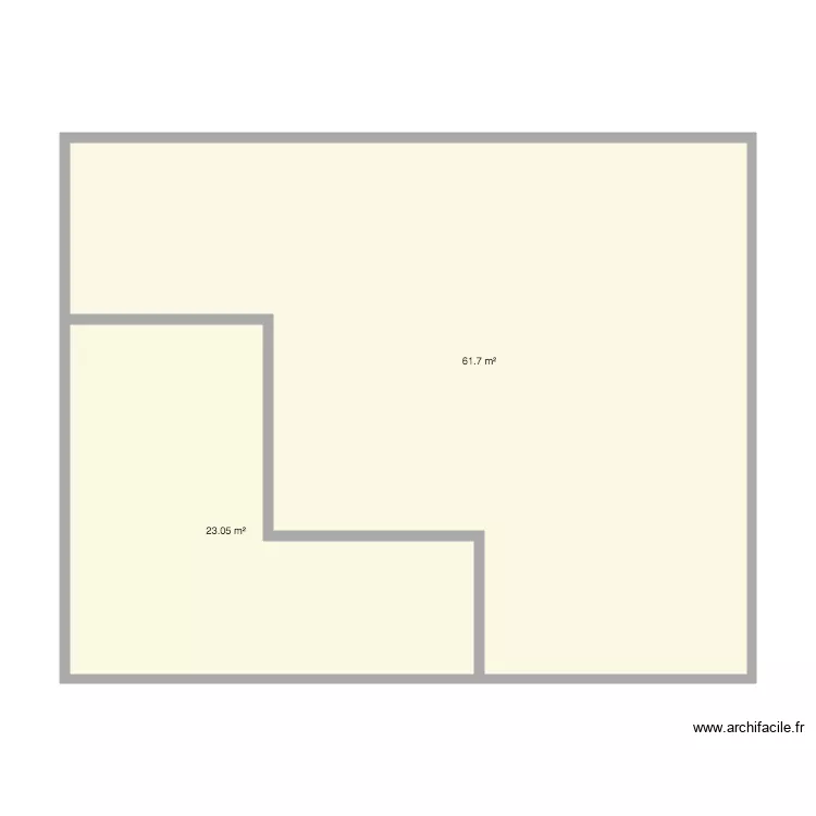 Plan maison Marcus Maudette. Plan de 