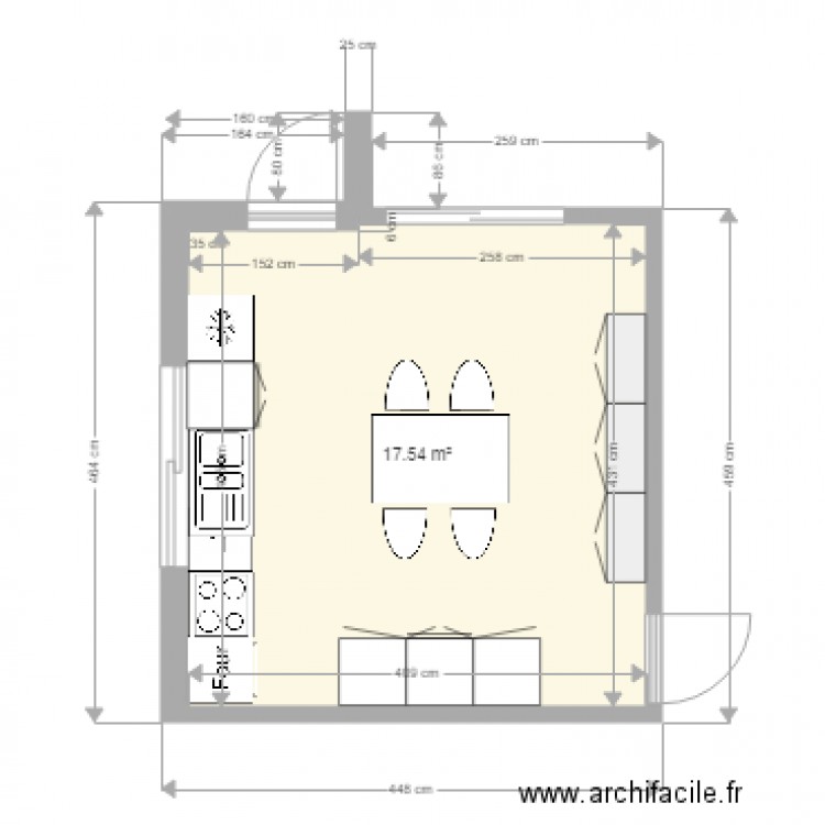 cuisine 3. Plan de 0 pièce et 0 m2