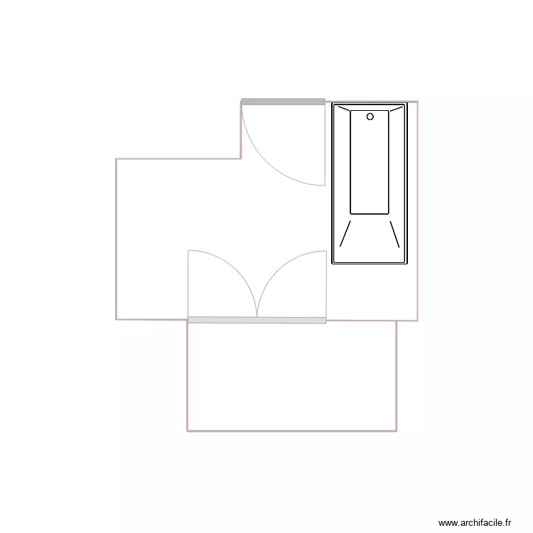 sdb enfant. Plan de sdb enfant. Plan de