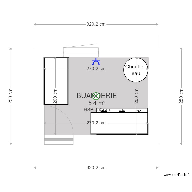 FUTUR BUANDERIE. Plan de 0 pièce et 0 m2