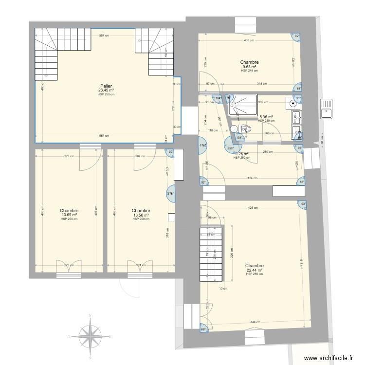 Revu projet Marie Avril 2019. Plan de 0 pièce et 0 m2