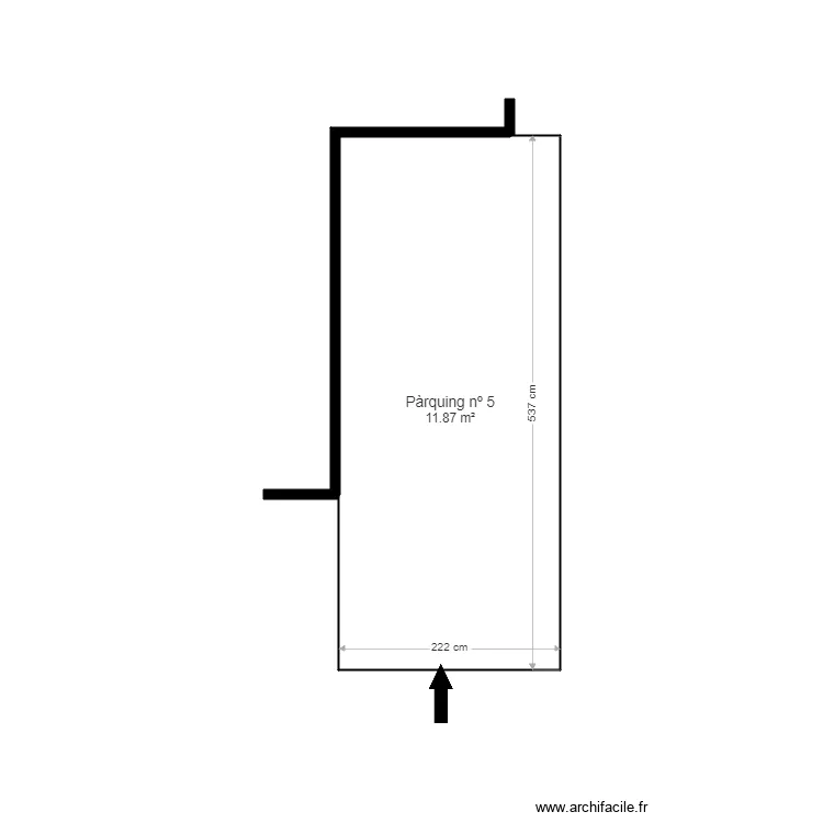 CR EL CLOS D ORDINO BLOC D CASA 17 B ORDINO. Plan de 