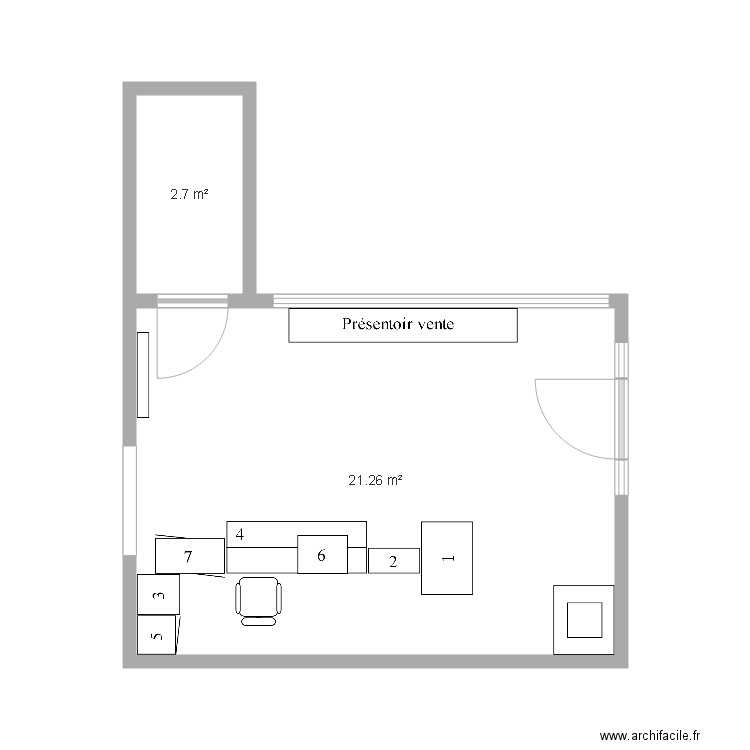 Zadkine Proposition 01. Plan de 0 pièce et 0 m2