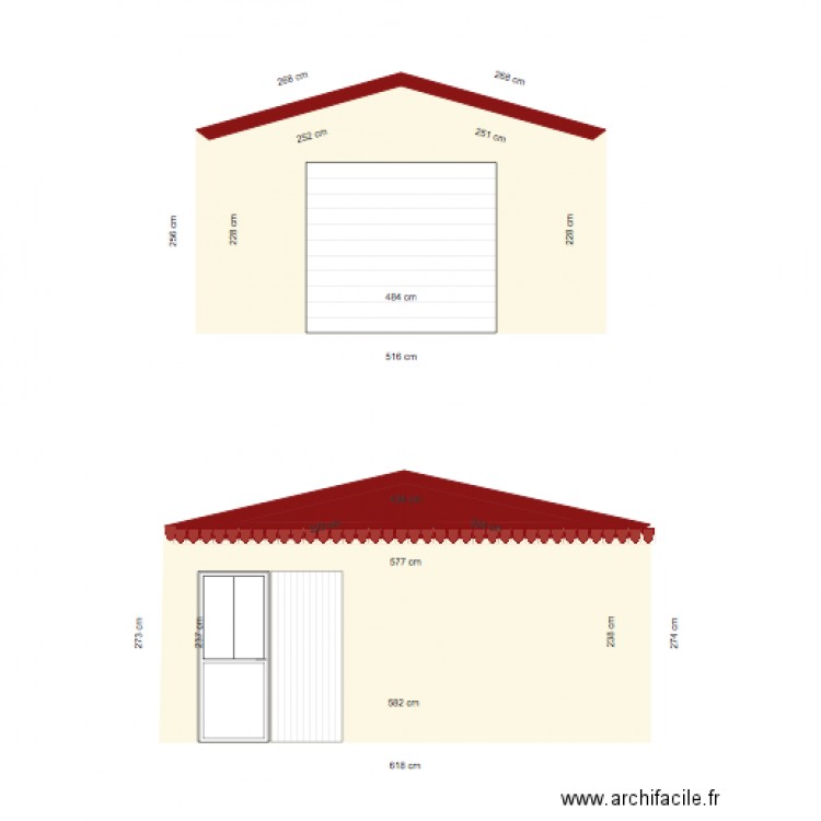 garage S. Plan de 0 pièce et 0 m2