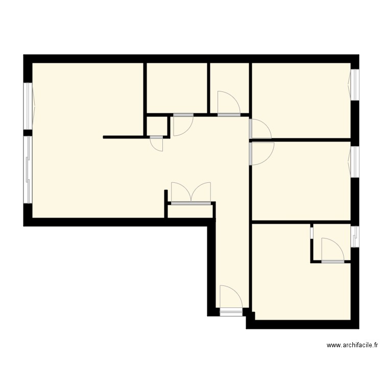 appart guillaume  plan de base vide. Plan de 0 pièce et 0 m2