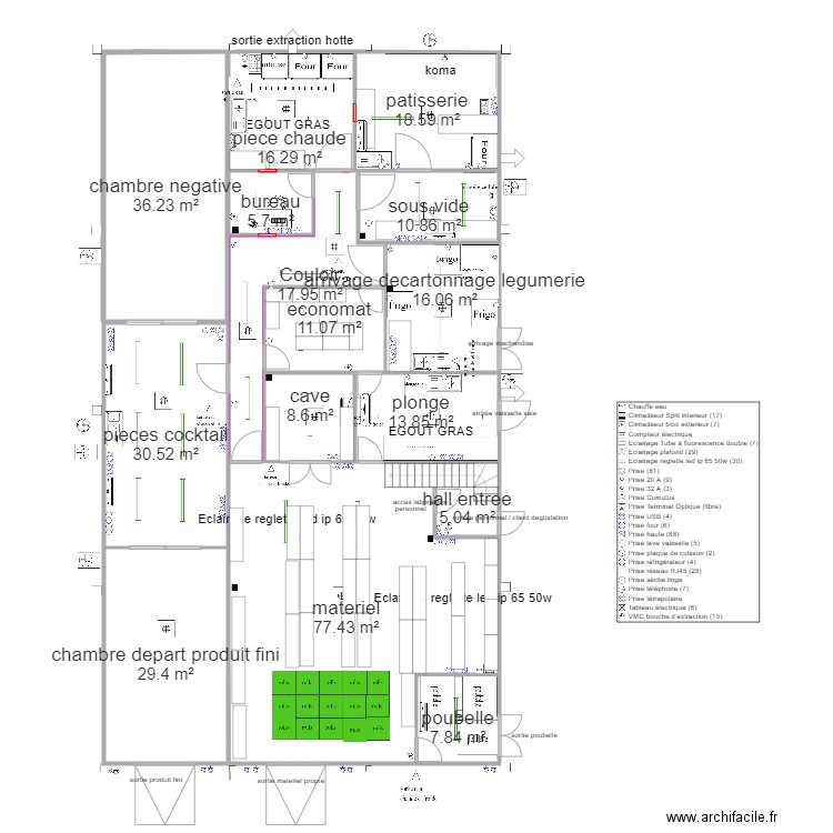 plan montussan v18 plan acces . Plan de 35 pièces et 607 m2