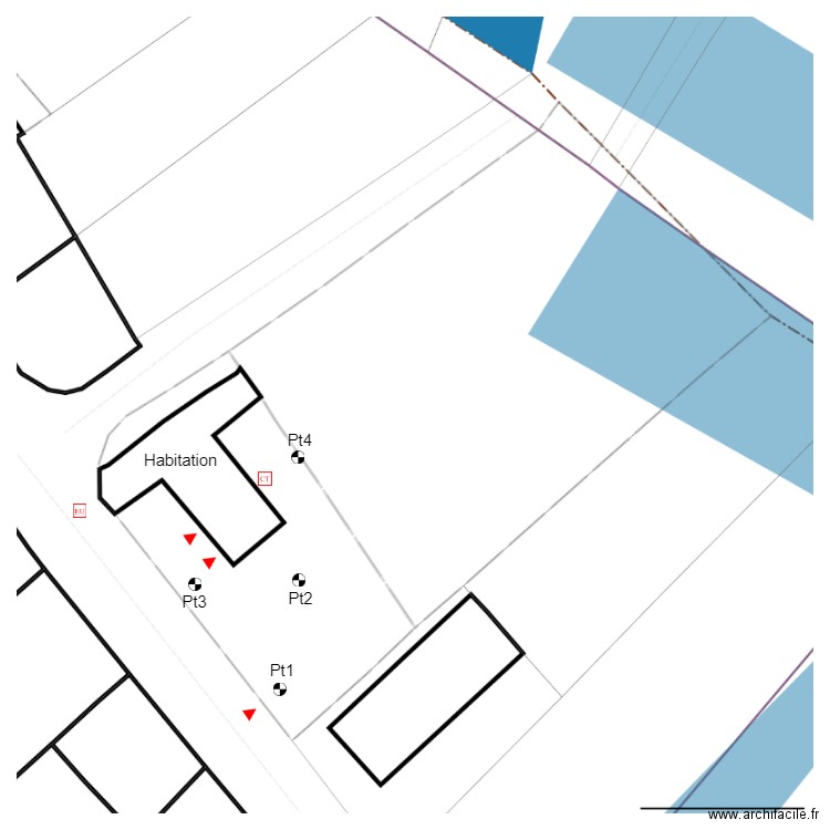 ABC0007parcelle. Plan de 0 pièce et 0 m2