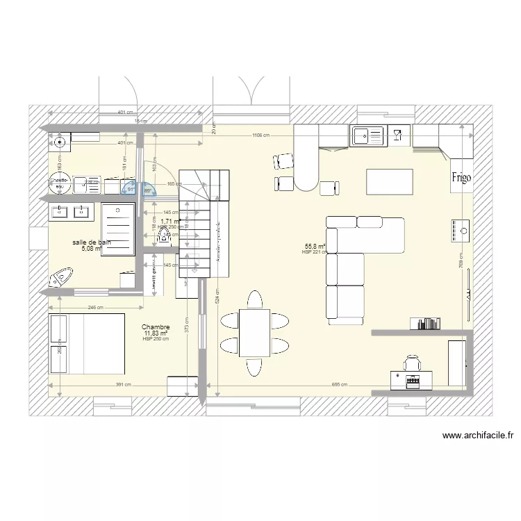 plan de maison. Plan de 