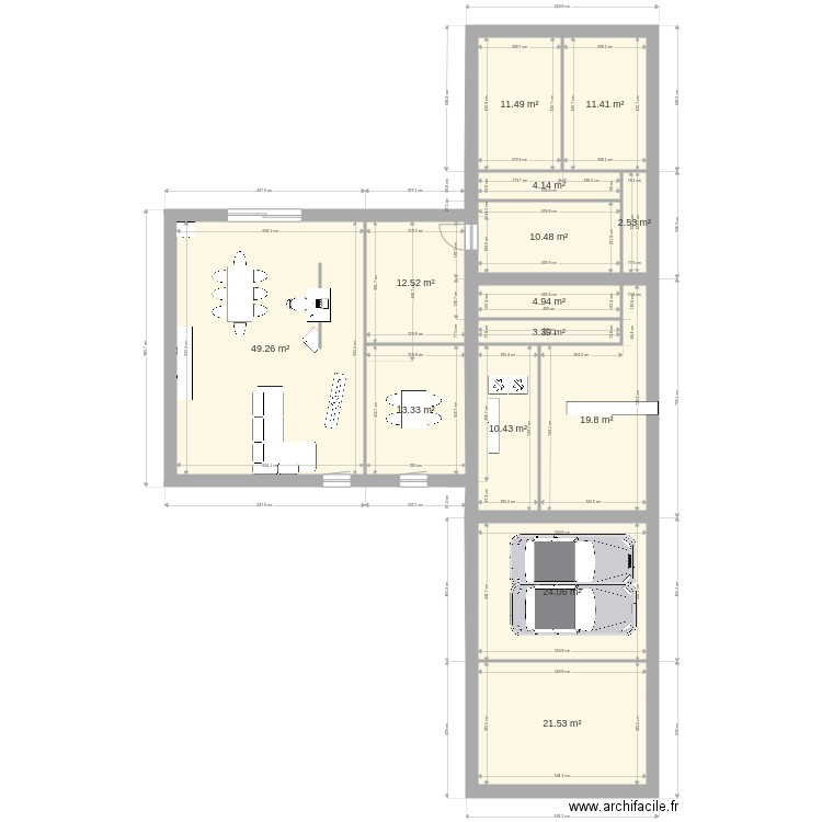 projet liré 23 janvier. Plan de 0 pièce et 0 m2