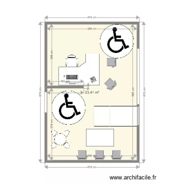 AVIS Projet Entr&eacute;e. Plan de 