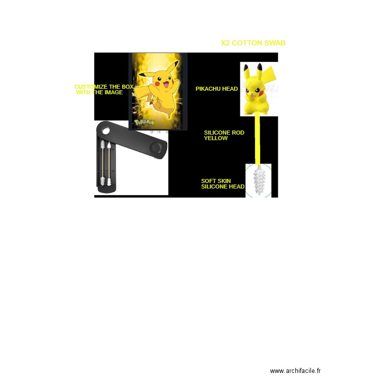 PIKACHU. Plan de 0 pièce et 0 m2
