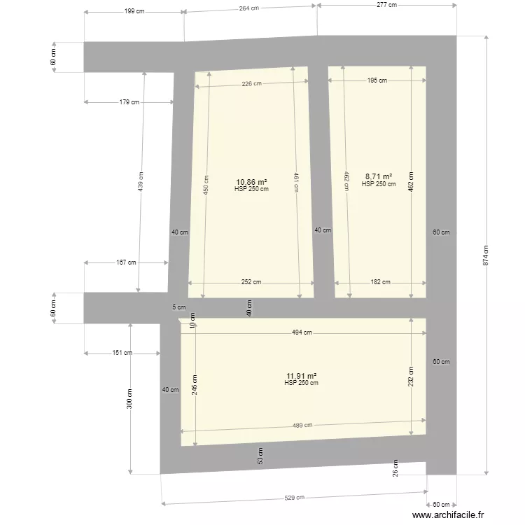 plan dalle . Plan de 