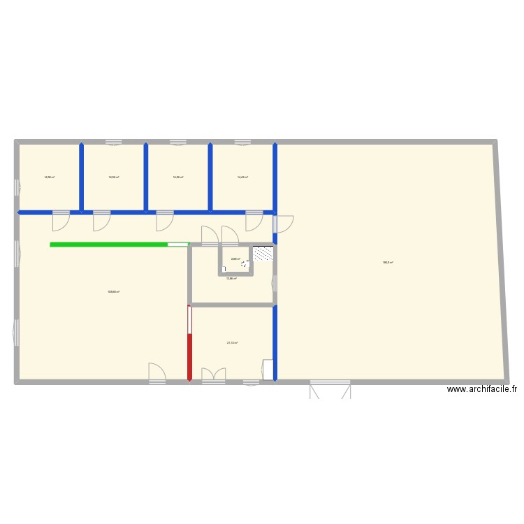 PLMAN MAISON56 entrée controle technique. Plan de 9 pièces et 384 m2