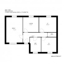 plan MICHON La Tourett