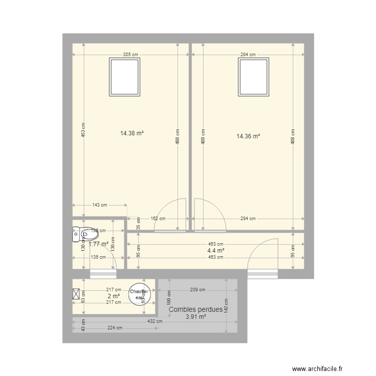 vialle. Plan de 0 pièce et 0 m2