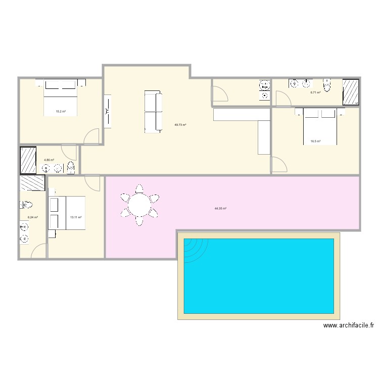 chong mon 1 modifier 140 150 m2 storage arrière. Plan de 0 pièce et 0 m2