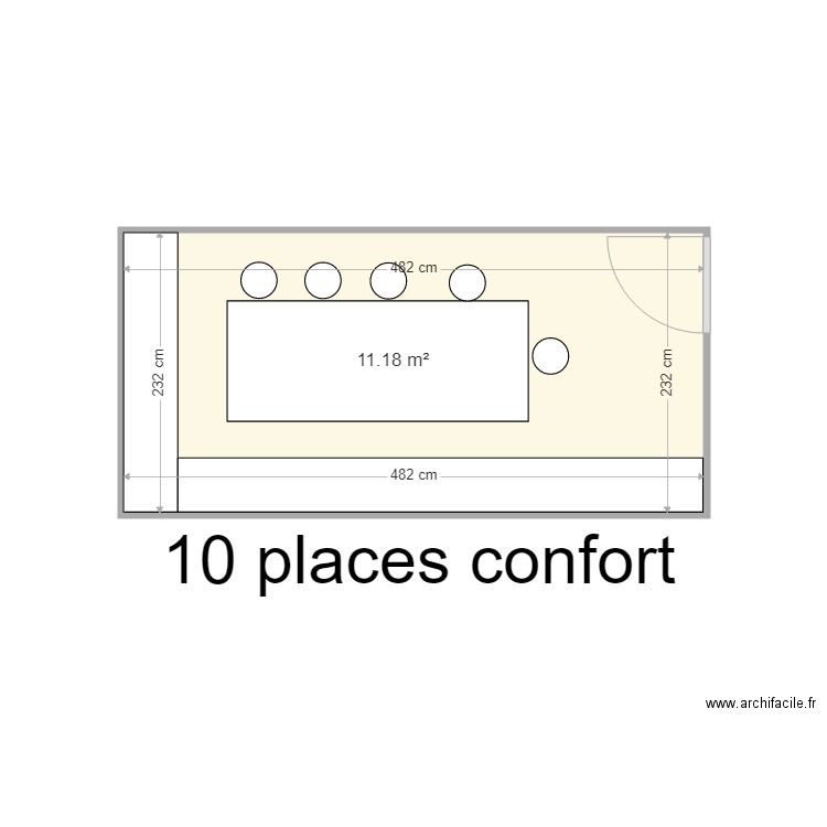 Salle R22. Plan de 0 pièce et 0 m2