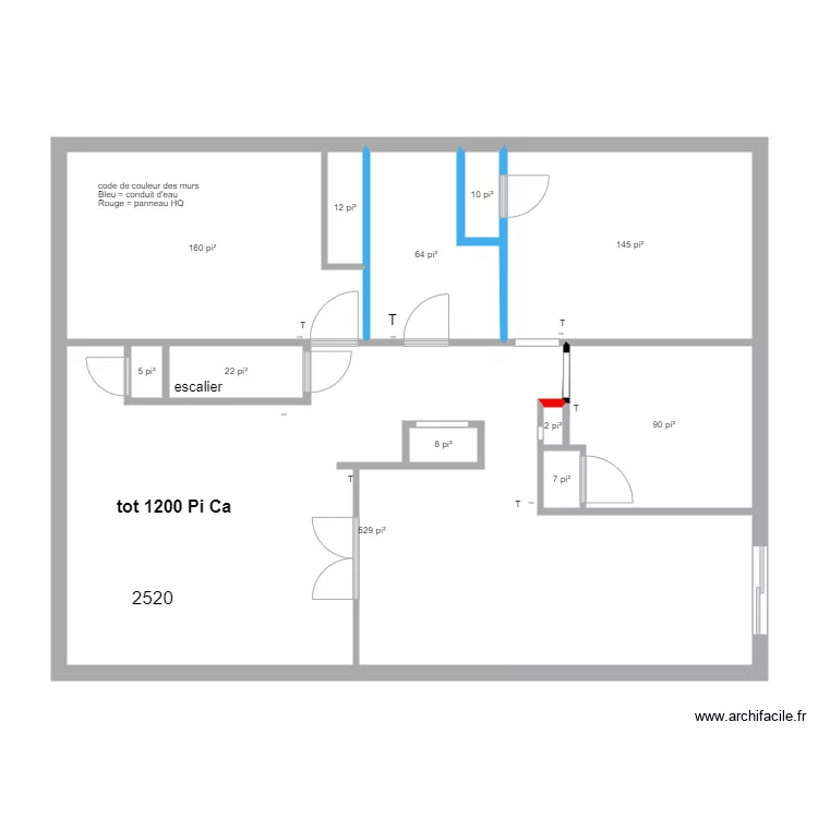 2520 vimont. Plan de 