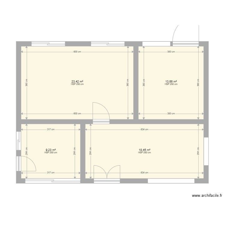 pavillon atelier. Plan de 0 pièce et 0 m2