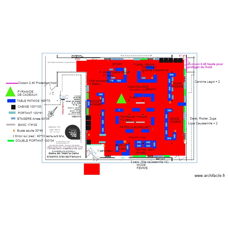 Cèdre 2019 versions steph. Plan de 0 pièce et 0 m2