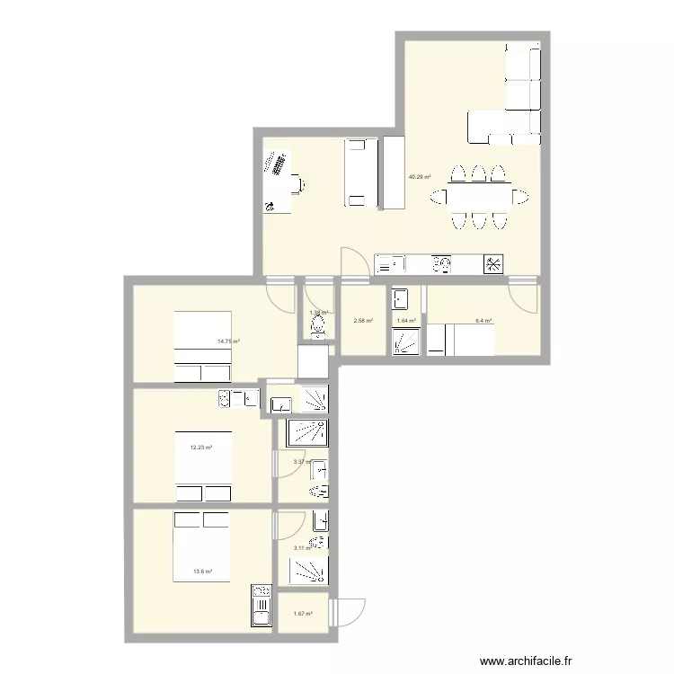 Paris 6. Plan de Paris 6. Plan de