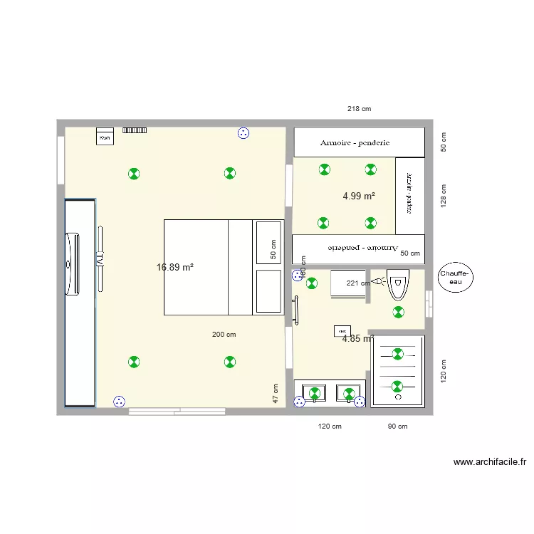 suite  2 config 1. Plan de 