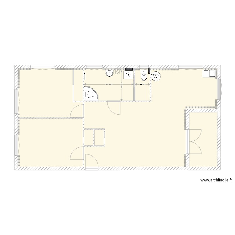  LGT MAUCHAMP PROJET. Plan de 0 pièce et 0 m2