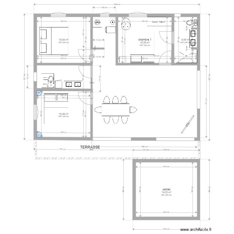 PLAN VIC3. Plan de 0 pièce et 0 m2