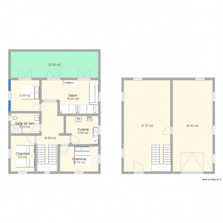 Maison Maroc 2. Plan de 0 pièce et 0 m2