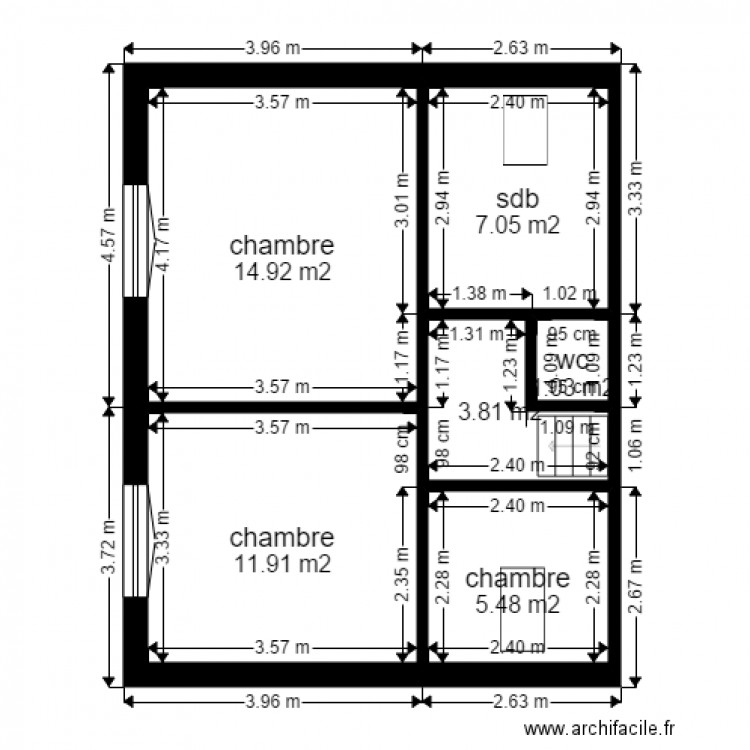 warandestraat. Plan de 0 pièce et 0 m2