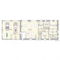 Maison Hobre Garage Sud Double