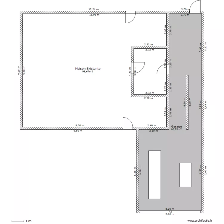 Garage 3. Plan de Garage 3. Plan de