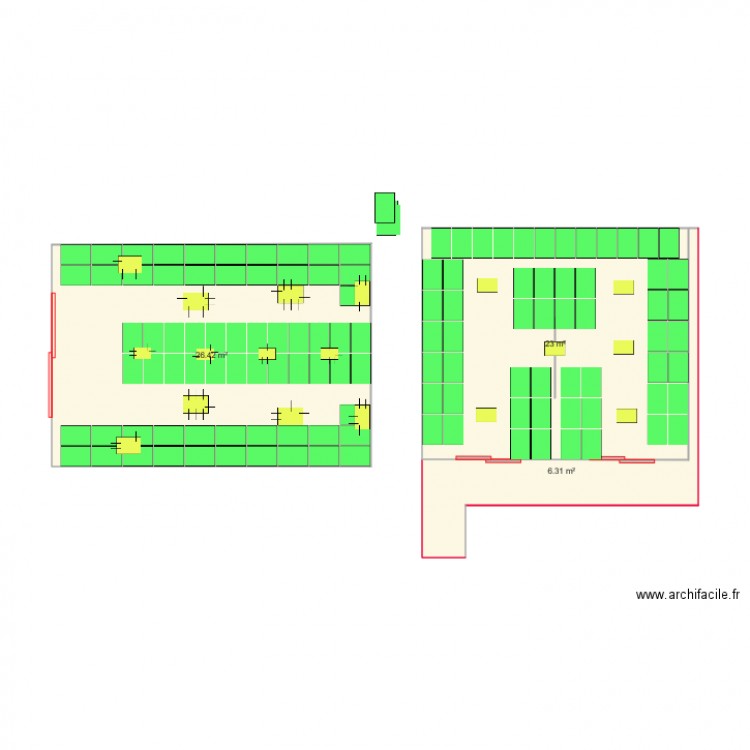 plan serre. Plan de 0 pièce et 0 m2