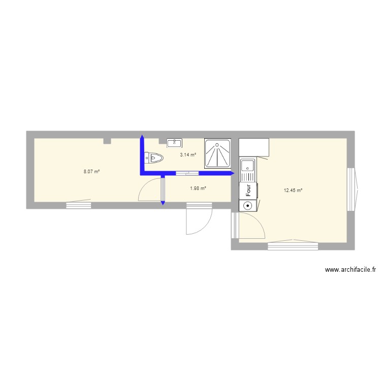 Outhouse Design 4. Plan de 0 pièce et 0 m2