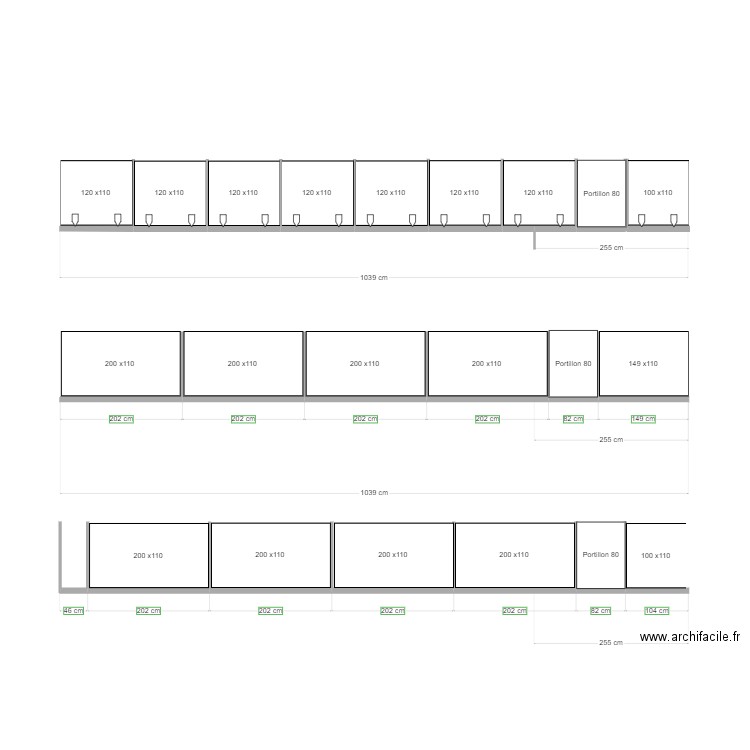 garde corps piscine 2. Plan de 0 pièce et 0 m2