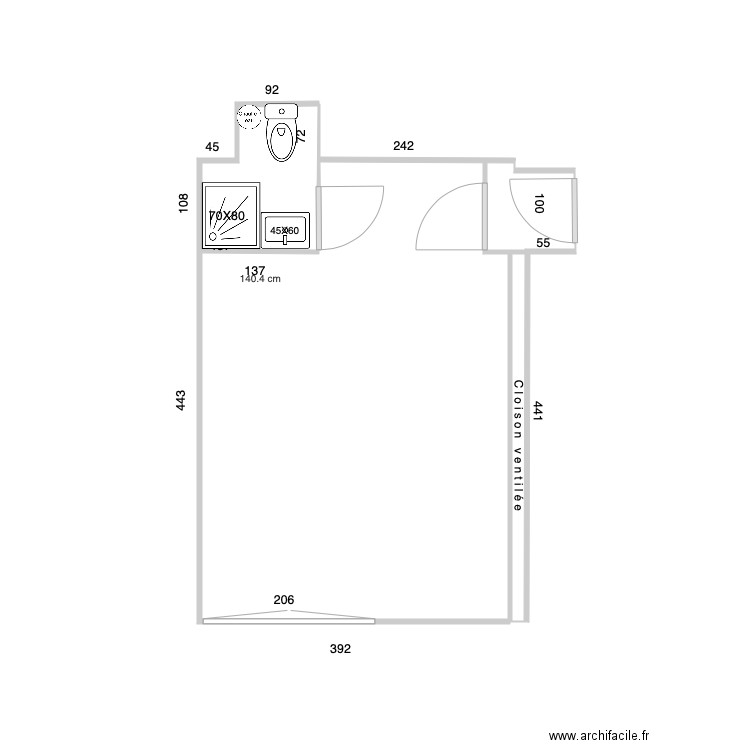 Lot 87 motif 1. Plan de 0 pièce et 0 m2