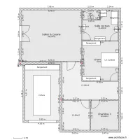 Plan villa 2D