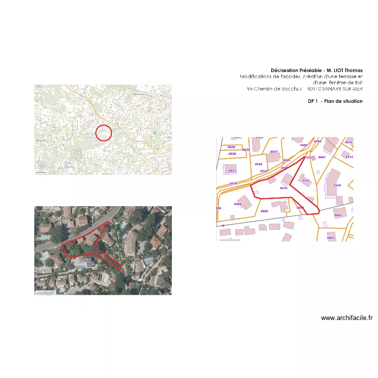 plan de situation fini. Plan de plan de situation fini. Plan de