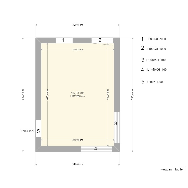FLANDRIA020. Plan de 0 pièce et 0 m2