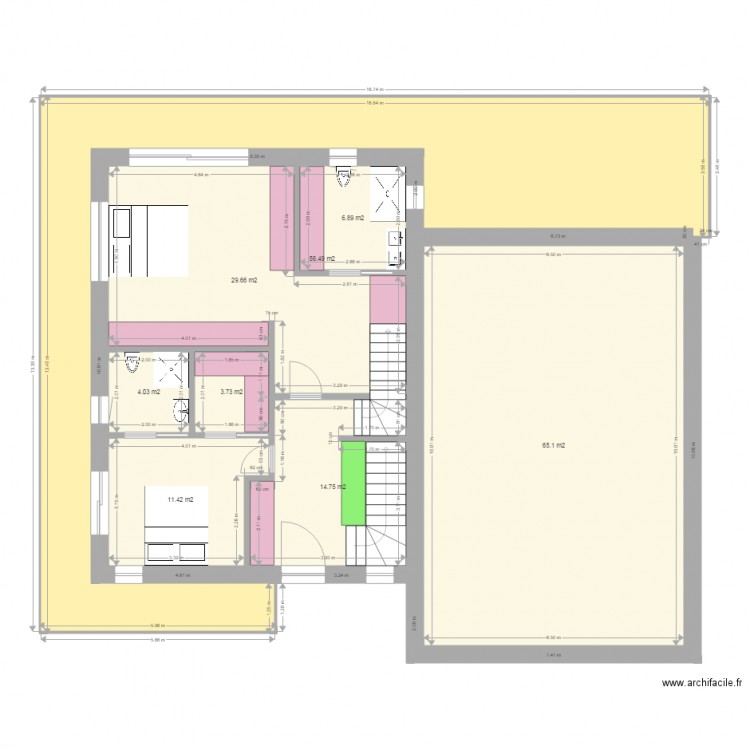 chalvet juillet 2016. Plan de 0 pièce et 0 m2