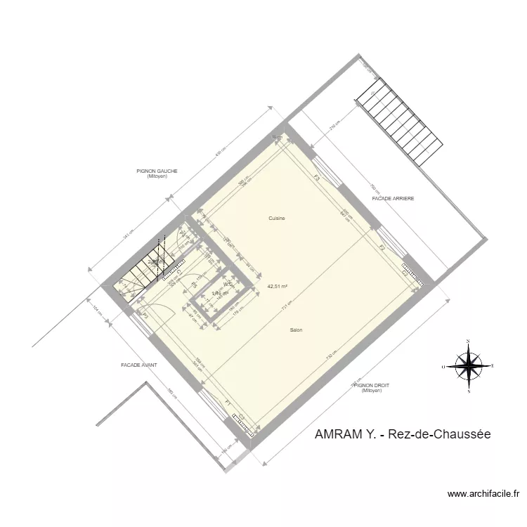 AMRAM Y_Sous-sol1. Plan de 