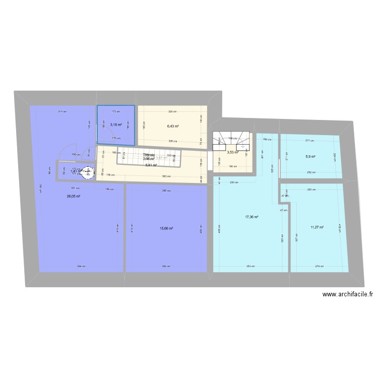 Vendel - Projet. Plan de 0 pièce et 0 m2