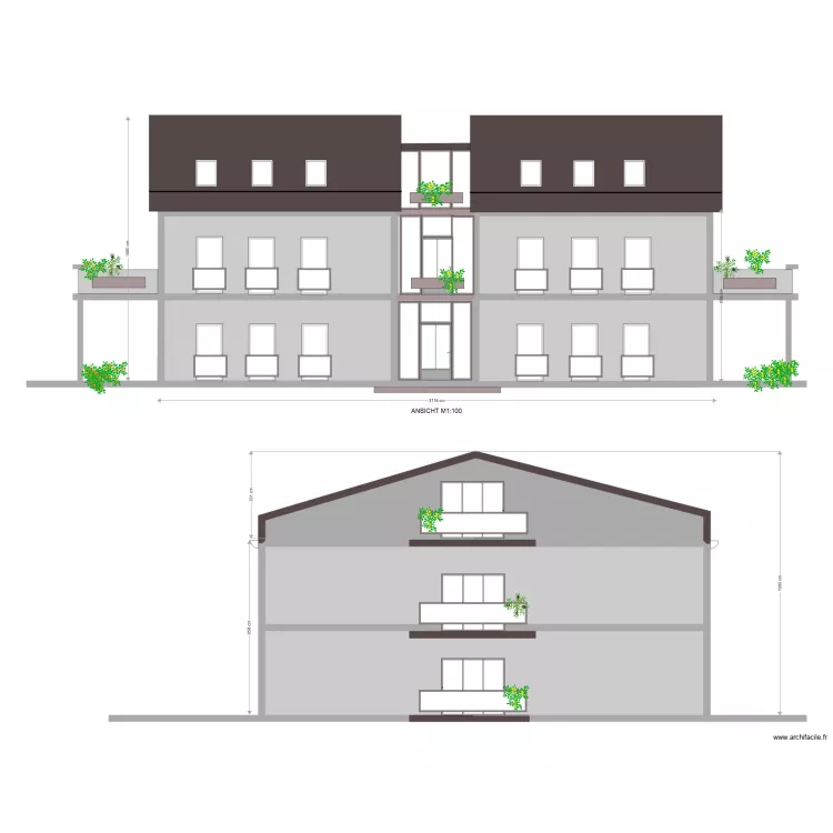 PLAN COUPE FULDA. Plan de 