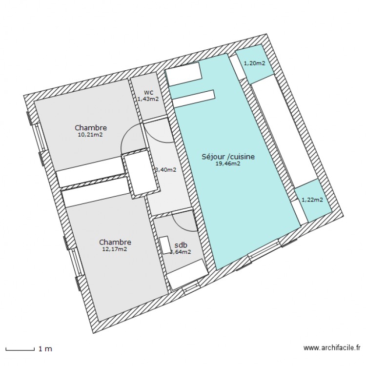 PETIT 1ER. Plan de 0 pièce et 0 m2