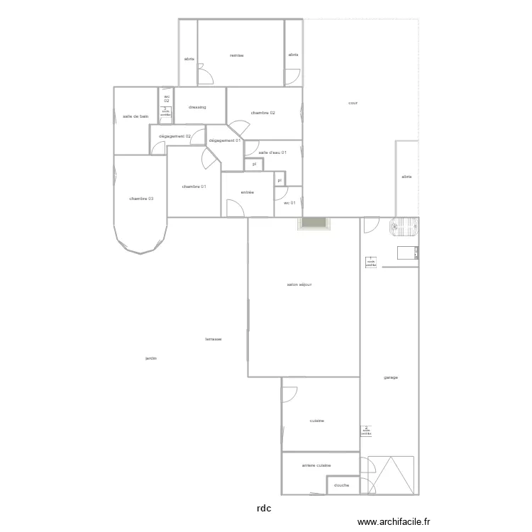 ribemont am. Plan de 